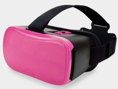 ONN White Virtual Reality VR Smartphone Headset for Apple or Android