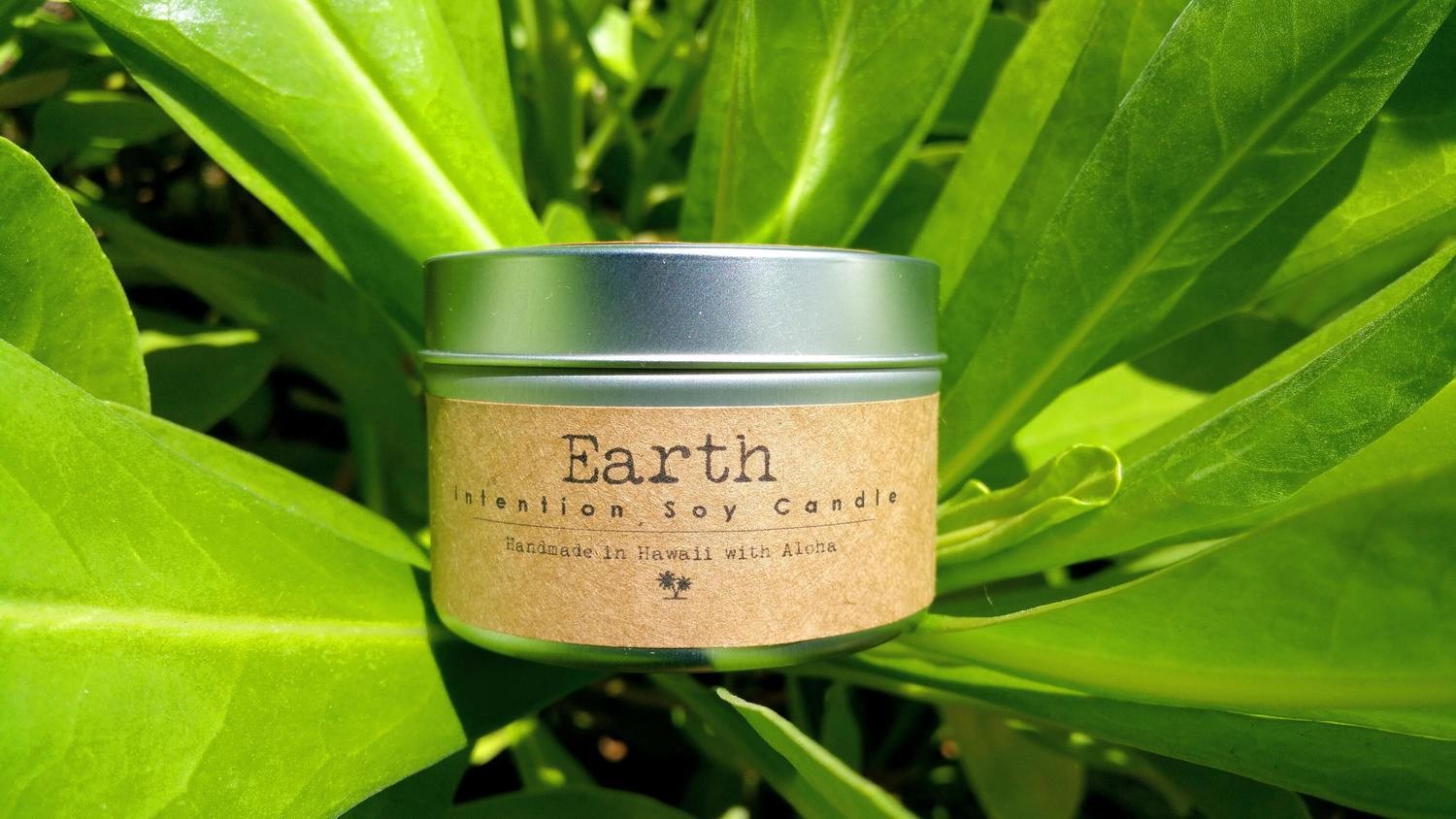 Earth Soy Intention Candle