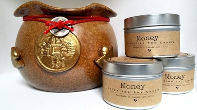 Money Intention Soy Candle