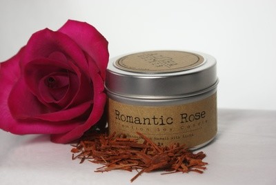 Romantic Rose Soy Intention Candle