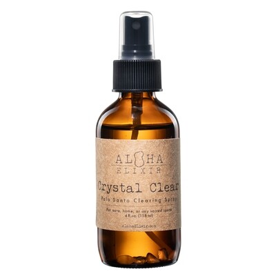 Crystal Clear Palo Santo Clearing Spray