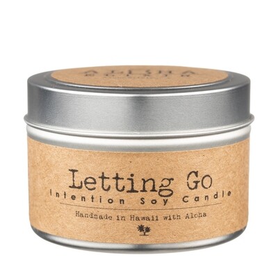 Letting Go Soy Intention Candle