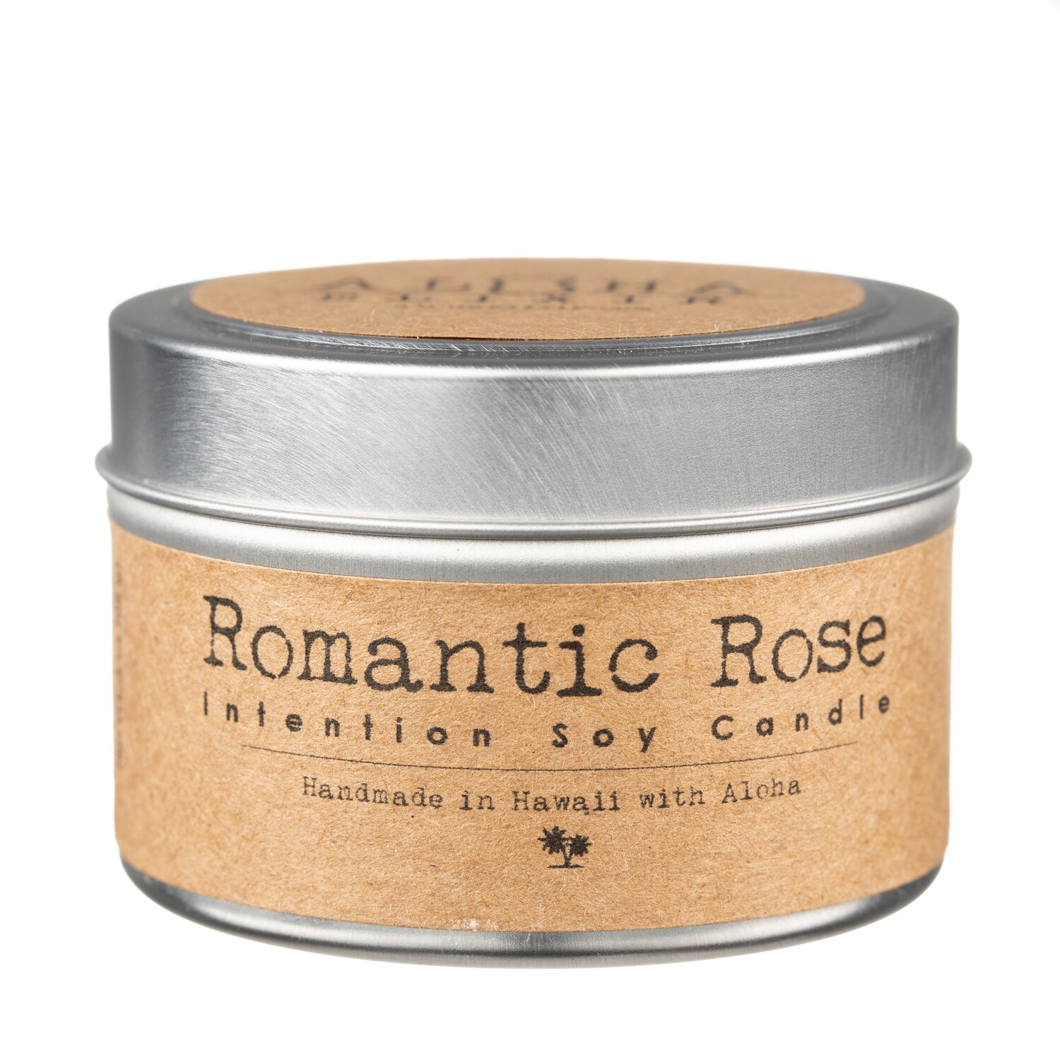 Romantic Rose Soy Intention Candle