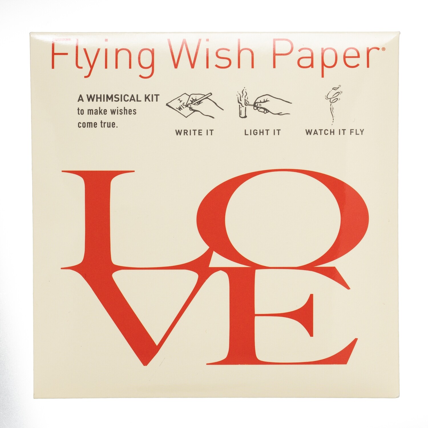 Flying Wishing Paper LOVE