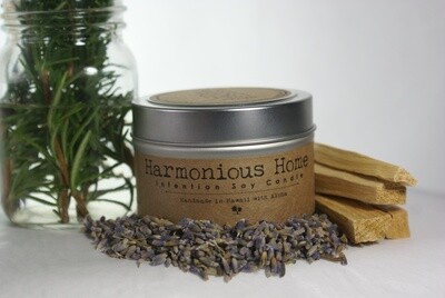 Harmonious Home Soy Intention Candle