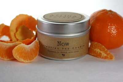 NOW! Soy Intention Candle 4oz. Travel Tin