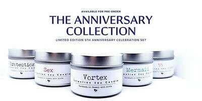 5 year anniversary Limited Edition candles