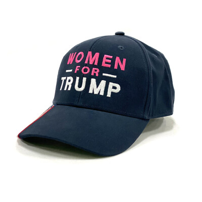 Women for Trump American Flag Cap