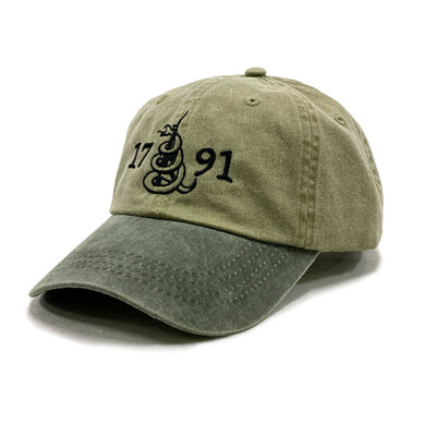 2A The Second Amendment 1791 Pigment-Dyed Hat