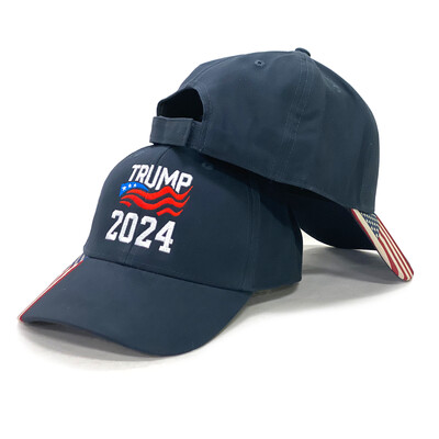 Trump 2024 American Flag Cap