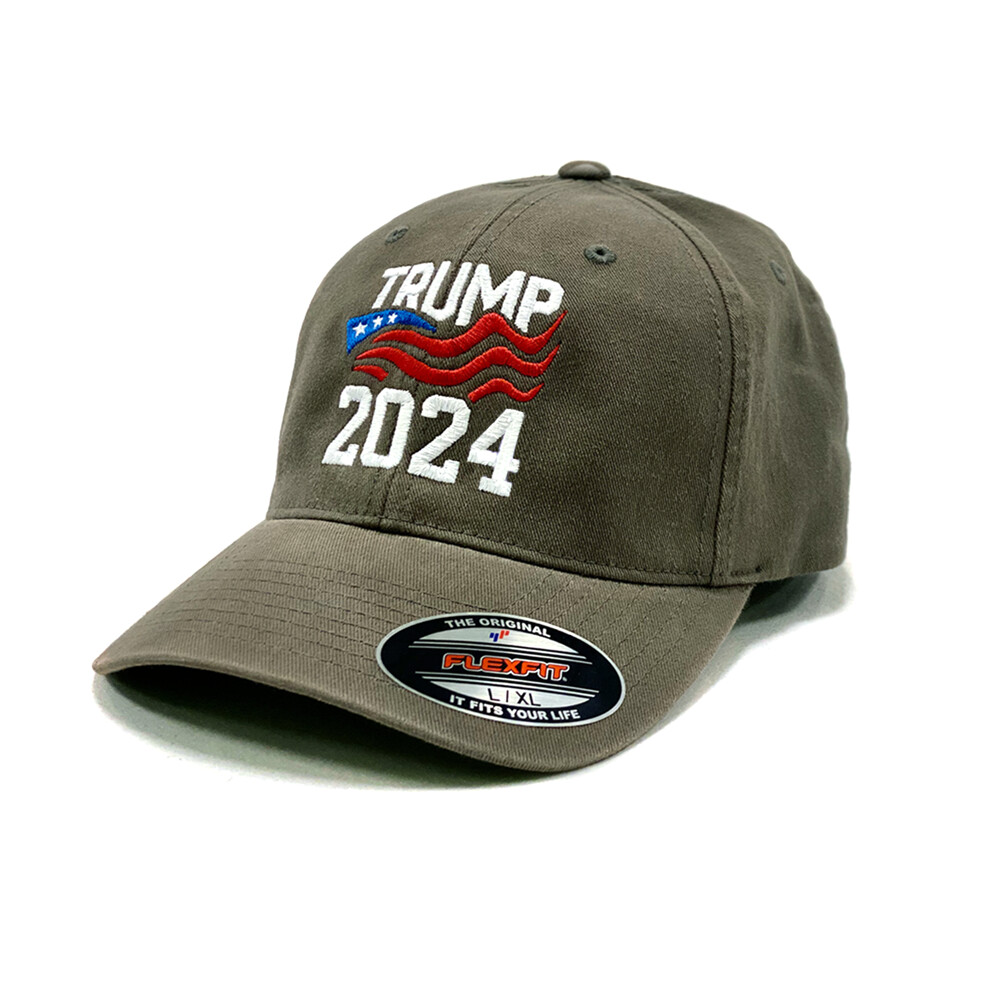 Donald Trump 2024 Flexfit Garment Washed Hat