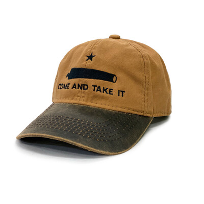 Come and Take It. Weathered Canvas Cap