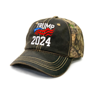 Trump 2024 Authentic Camo Hat