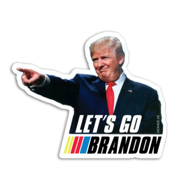 TRUMP! Let&#39;s Go Brandon, sticker pack.