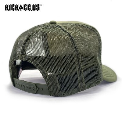 Classic Trucker Hat with US Army Cavalry Patch