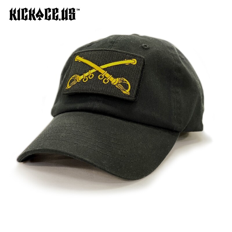 Dad Hat with Two US Army Patches.