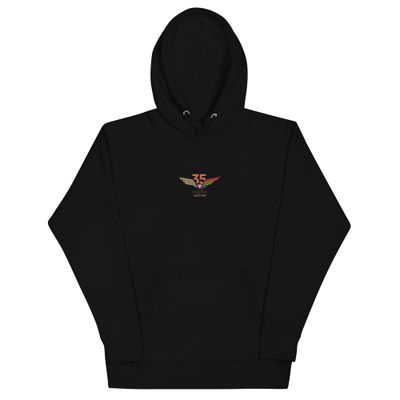 35th Anniversary Embroidered Unisex Hoodie