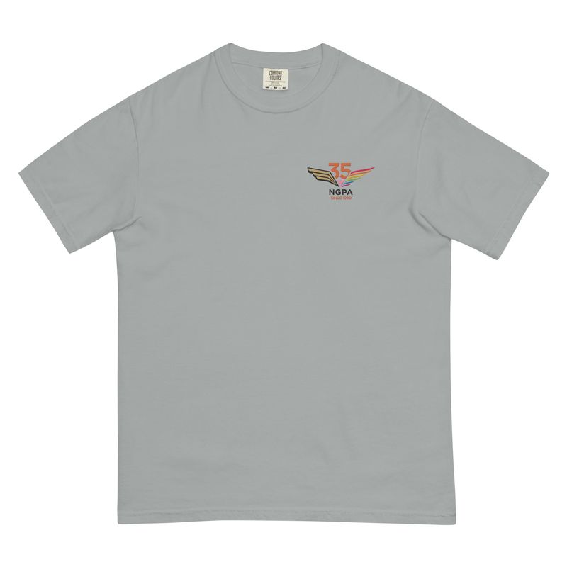 35th Anniversary Embroidered Unisex T-Shirt