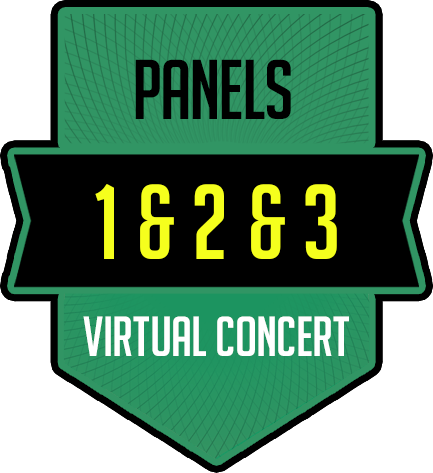 Panels 1, 2, 3 & Main Virtual Concert Pass