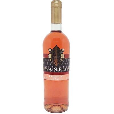 3 Vinhos Rosé Primitivo Puglia Magnífico 750 ml 3 Vinhos Rosé Primitivo Puglia Magnífico 750 ml