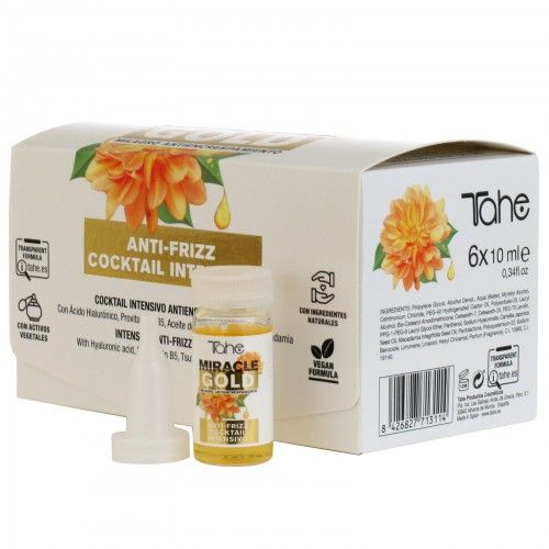 Tahe Miracle Gold Anti-Frizz Cocktail 6x10ml