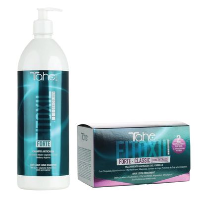 Tahe Botanic Fitoxil Hair Loss Control Kit (Shampoo 1000ml + Treatment Forte Classic 6x10ml)