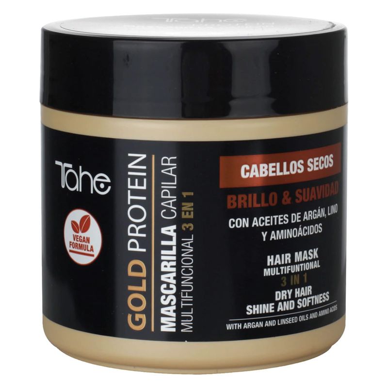 Tahe Gold Protein Hair Mask For Dry Hair