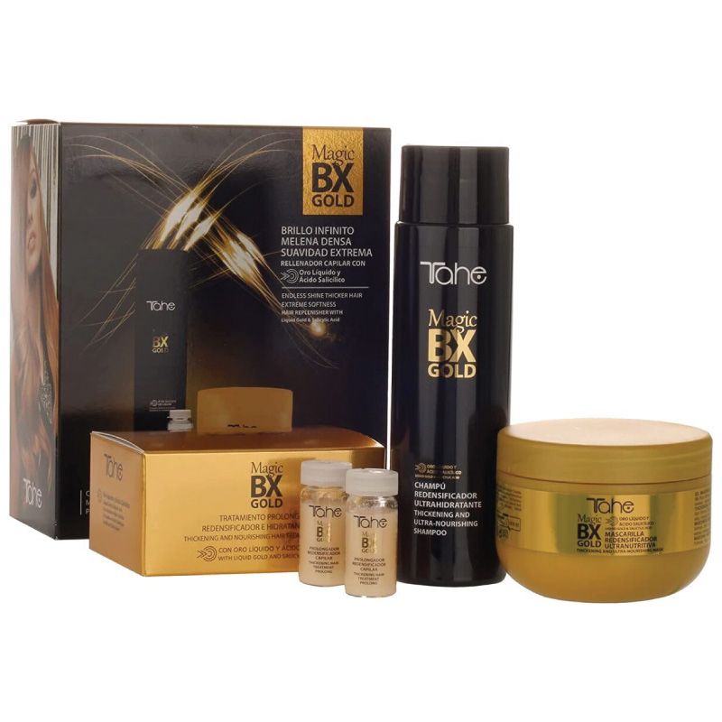 Tahe Magic BX Gold Pack for Dry Hair - Thickening &amp; Nourishing Hair Treatment