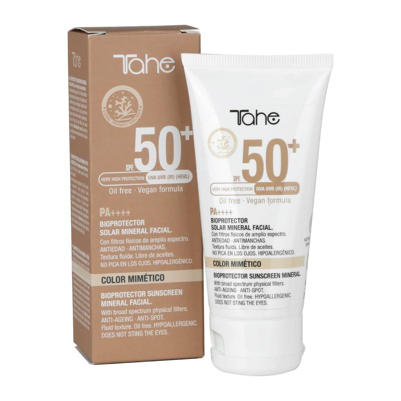 Tahe Bio Protector Sunscreen Mineral Facial SPF 50+, 50ml