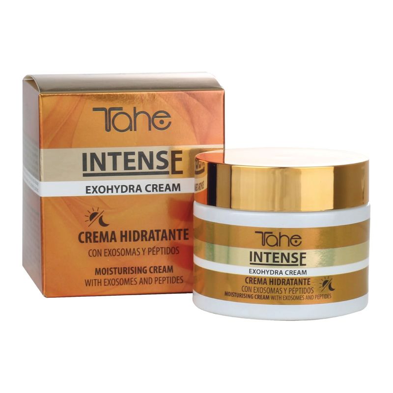 Tahe Intense Exohydra Face Moisturizer with Peptides that Brilliance, Firmness and Evenness, 50 ml