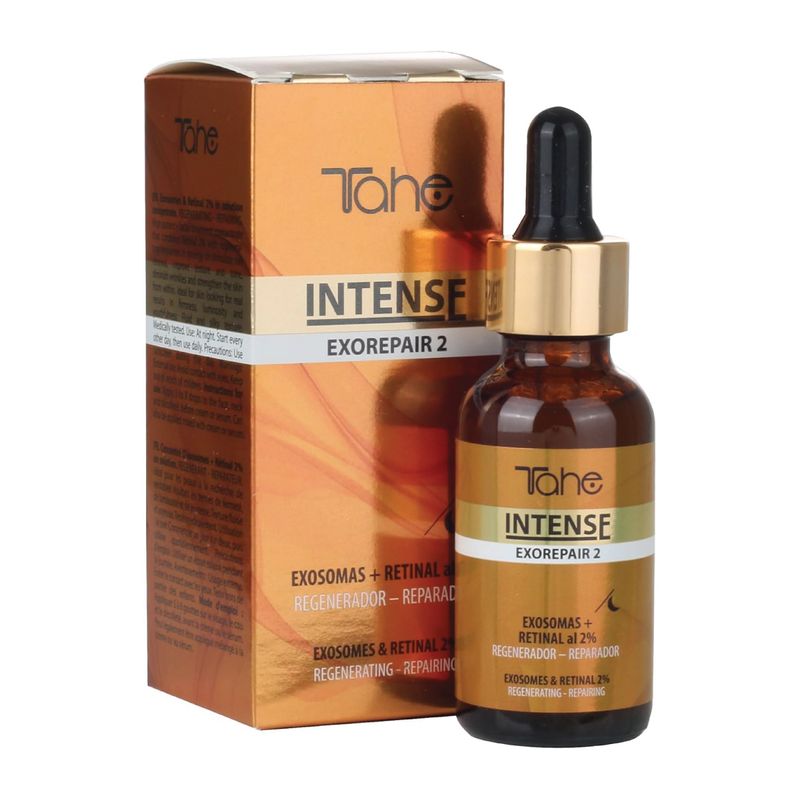 Tahe Intense Exorepair 2 with Retinal 2% for Cellular Renewal and Improving Texture and Tone, 30ml