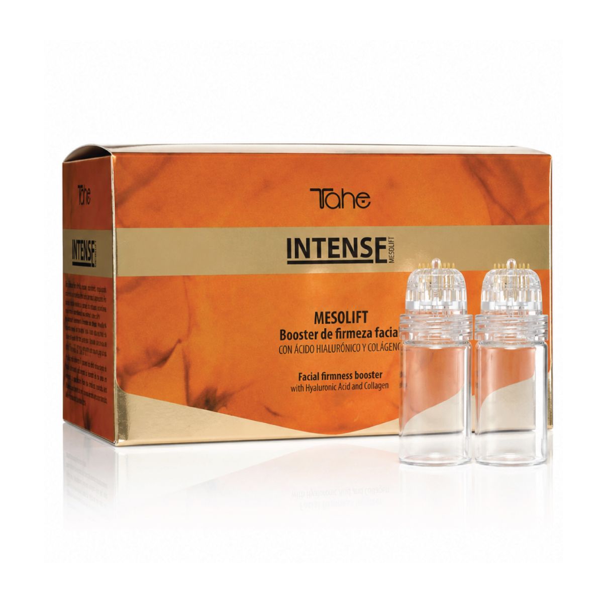 Tahe Facial Kit - Intense Mesolift Facial Firming Booster 6x10ml + Fine Touch Serum Applicator 0.25mm (2)