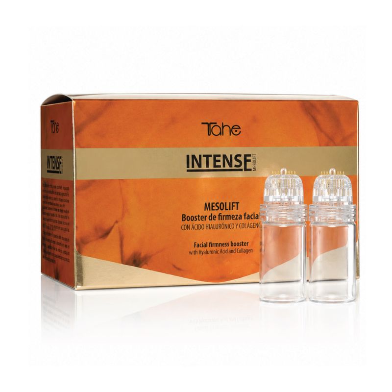 Tahe Facial Kit - Intense Mesolift Facial Firming Booster 6x10ml + Fine Touch Serum Applicator 0.25mm (2)