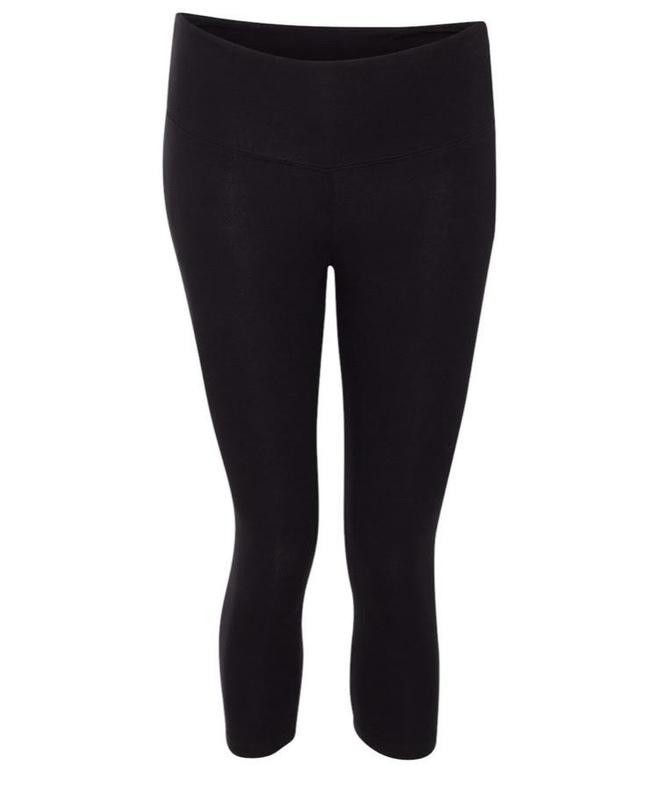 Women&#39;s Cotton Spandex Capri Fit Leggings