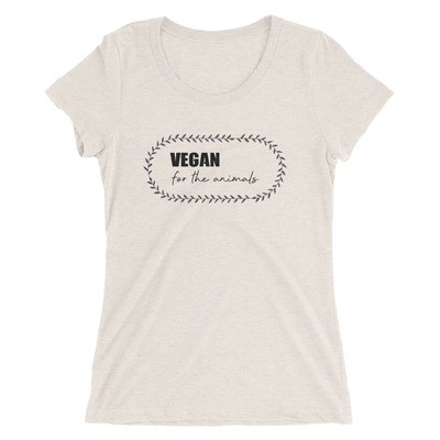 Vegan for the animals - Eatplants Women&#39;s T-shirt