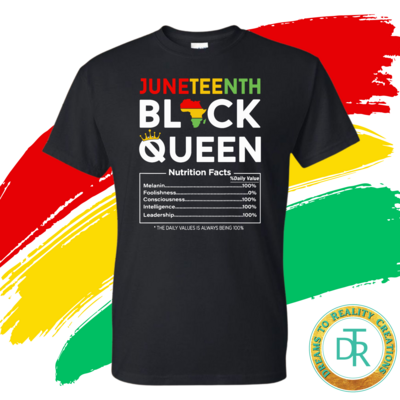 Black Queen Juneteenth Design