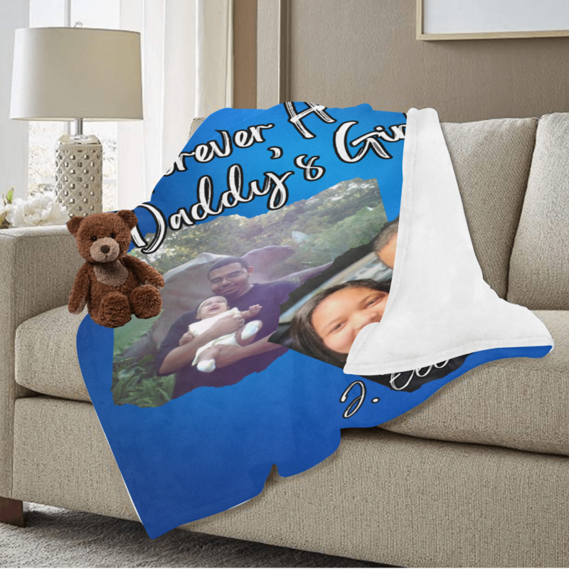 Custom Fleece Blanket 50 inches x 60 inches