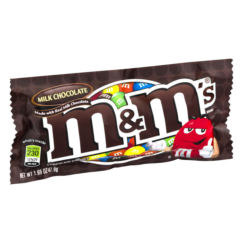 M&amp;M Chocolate 
(324 Uni x 48g c/u)