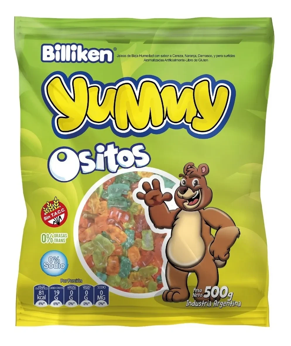 YUMMY OSITOS 6x500 G