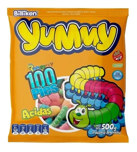 YUMMY 100 PIES 6x500 G