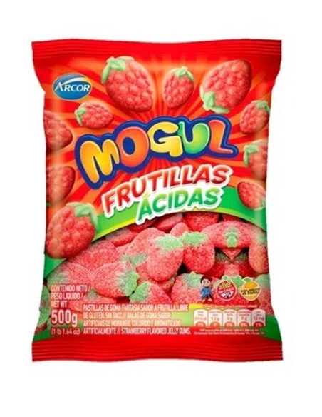 MOGUL FRUTILLAS ACIDAS 6x500g