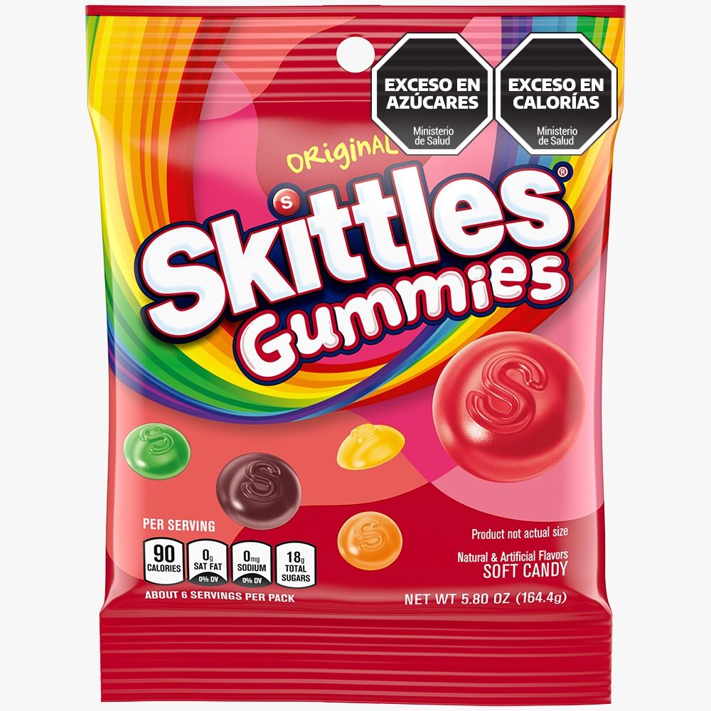 SKITTLES GUMMIES ORIGINAL 12x164 G
