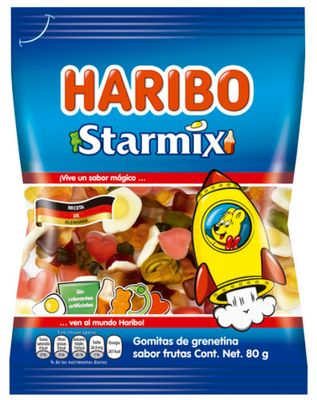 Haribo Starmix 80g  (10 Uni x 80g c/u)