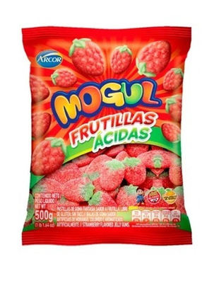 MOGUL FRUTILLAS ACIDAS 6x500g