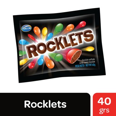 ROCKLETS  CHOC. 12X18X40G. 
(216 Uni x 40g c/u)