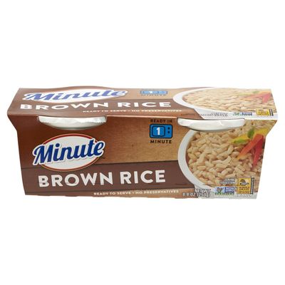Minute Brown Rice Cup x 250g 
(8 Uni x 270g c/u)
