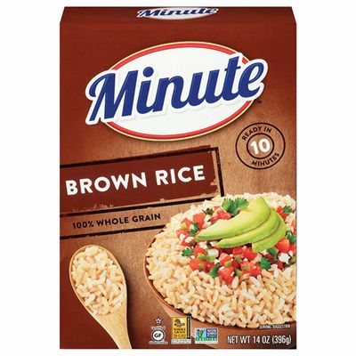 Minute Brown Rice x 396 g ? 
(12 Uni x 396g c/u)