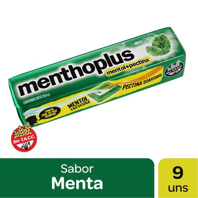 MENTHOPLUS MENTA 12X12X29,4G 
(144 Uni x 29,4g c/u)