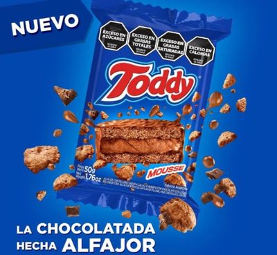 ALFAJOR TODDY MOUSSE 24X50 G