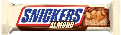 SNICKERS ALMENDRAS 12x24x40 GR - 288 U.